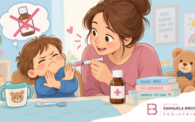 Bambini che rifiutano sciroppi e antibiotici: cosa fare? I consigli della pediatria