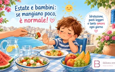 Bambini e voglia di non mangiare in estate: perché succede e cosa consiglia la pediatria