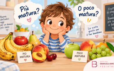 Frutta matura o poco matura? Qual è la scelta più giusta per i bambini, secondo la pediatria?