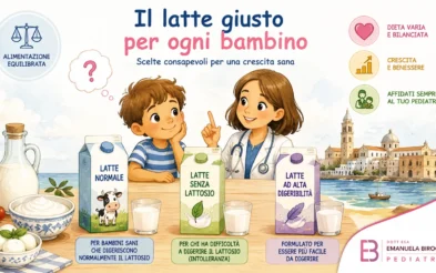 Latte normale, latte senza lattosio o latte ad alta digeribilità: qual è la scelta giusta per i bambini? Cosa dice la pediatria